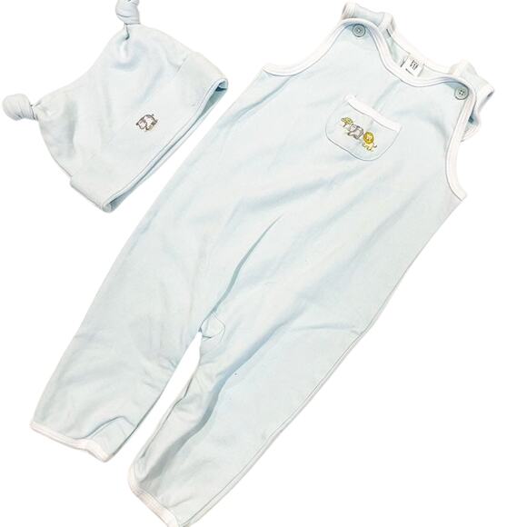 Baby Gap Romper and Hat 6-12 m Baby Boy One Piece Outfit - Picture 1 of 5